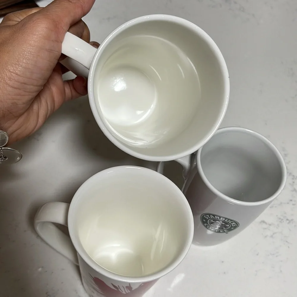 Starbuck’s coffee Mugs set of 3